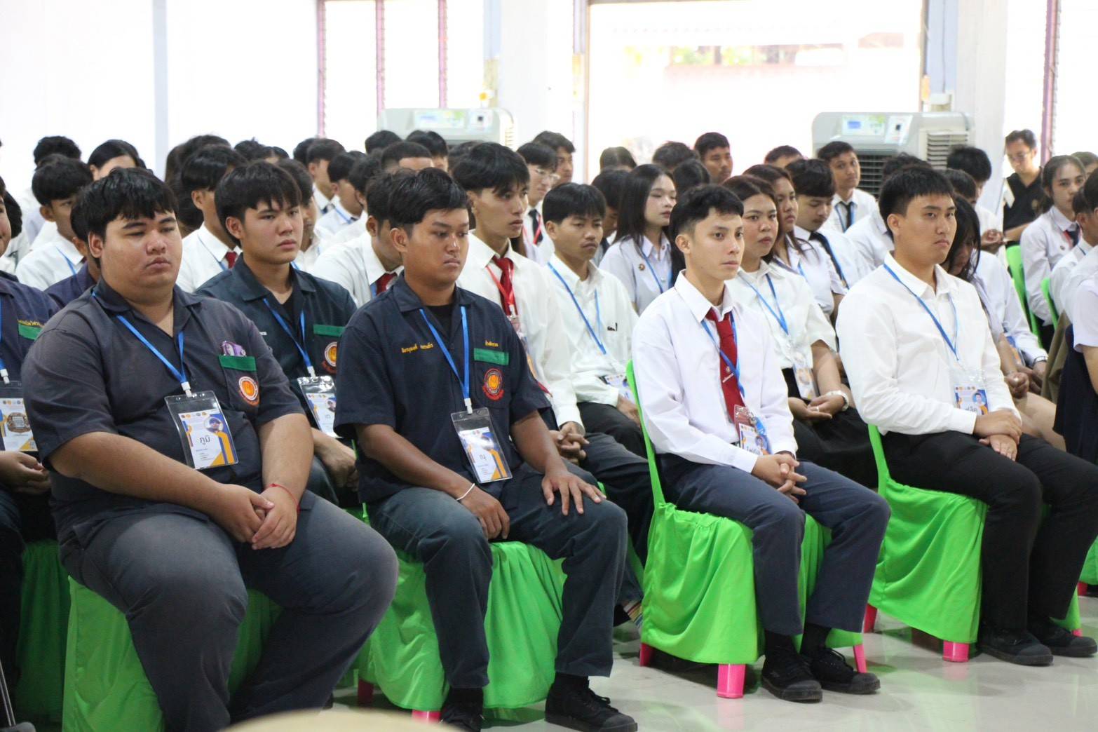 title - ผู้ตรวจราชการ ส.ป.ก. ร่วมพิธีเปิดโครงการเสริมสร้างพัฒนาสมรรถนะผู้เรียน สาขาวิชาเทคนิควิศวกรรมสำรวจ (Survey Camp) ภายใต้ MOU 5 หน่วยงาน